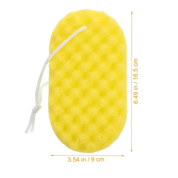 3 Pcs Bath Sponge Child Man Scrubbing Sponges Shower Scrubber for Body
