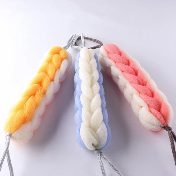 2 Pcs Bath Bar Back Scrubber Miss Man Shower Brush Exfoliating Body