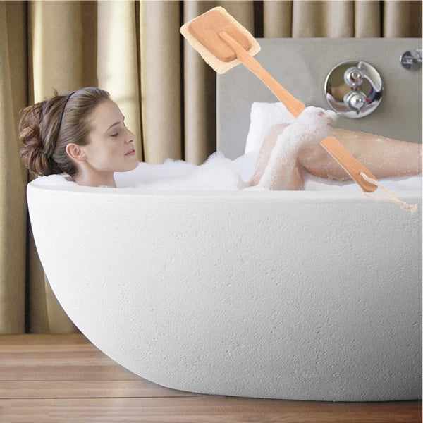 Back Massage Brush Scrubber Shower Scrubbing for Long Handle Bath