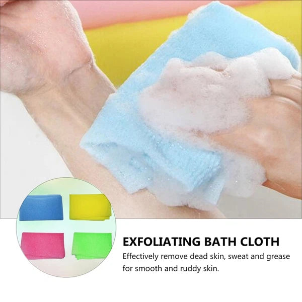 8 Pcs Body Brushes for Shower Sponge Exfoliating Scrubber Bath Back
