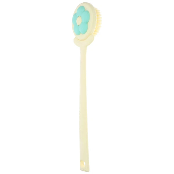 Plastic Bath Brush Body Scrubber With Handle For Comfortable Shower Use