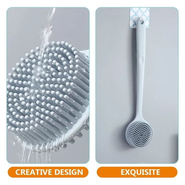 Bath Brush Man Silicone Scrubber for Shower Exfoliating